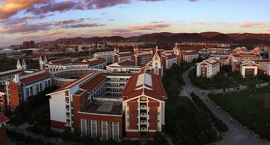 云南民族大学校园全景