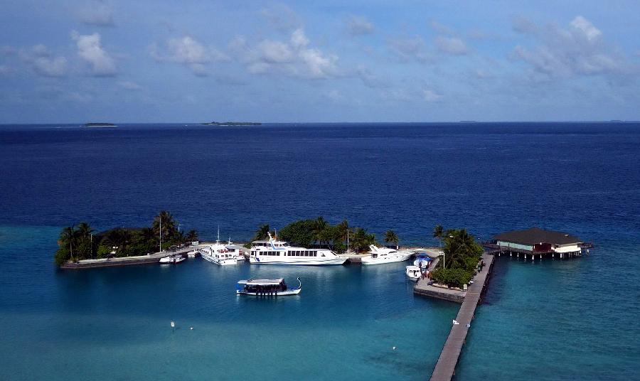 马尔代夫著名度假海岛天堂岛